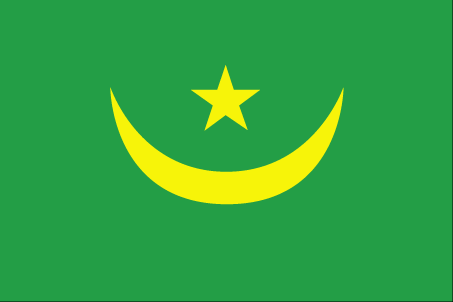 Mauritania Embassy Flag
