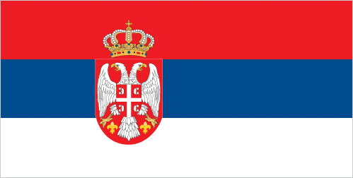 Serbia Embassy Flag