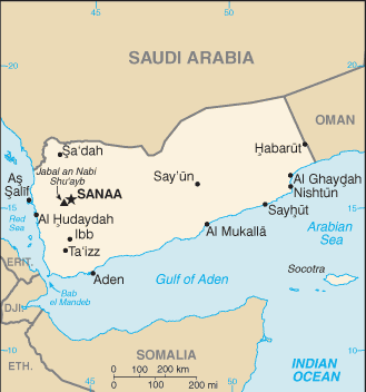 Embassy of the Republic of Yemen Map