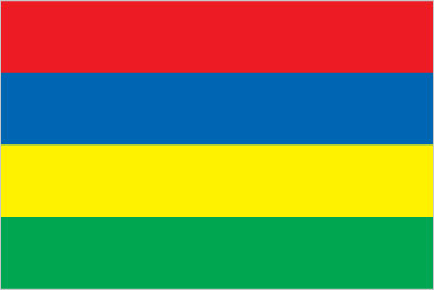 Embassy the Republic of Mauritius Flag