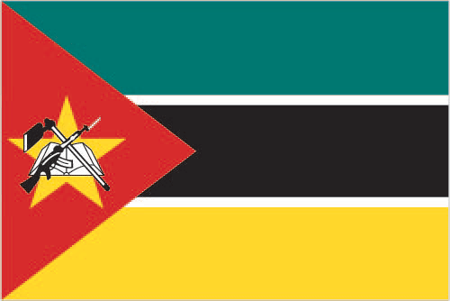 Mozambique Embassy Flag