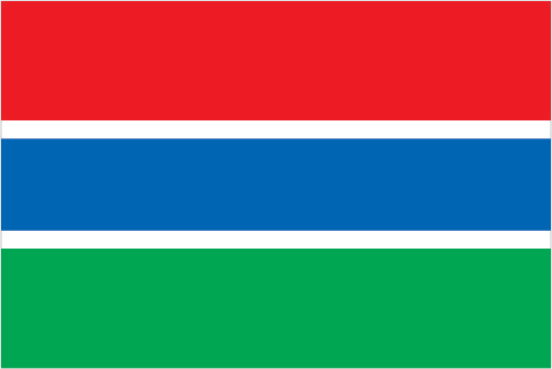 Gambia Embassy Flag