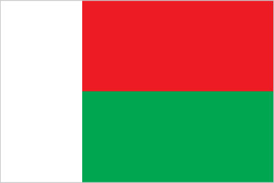 Madagascar Embassy Flag