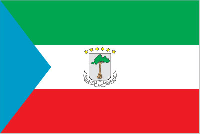 Equatorial Guinea Embassy Residance Flag