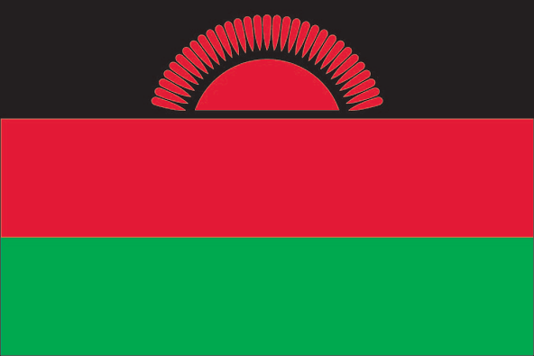 Malawi Embassy Flag