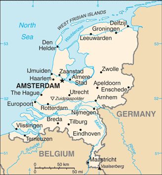 Netherlands Embassy Map
