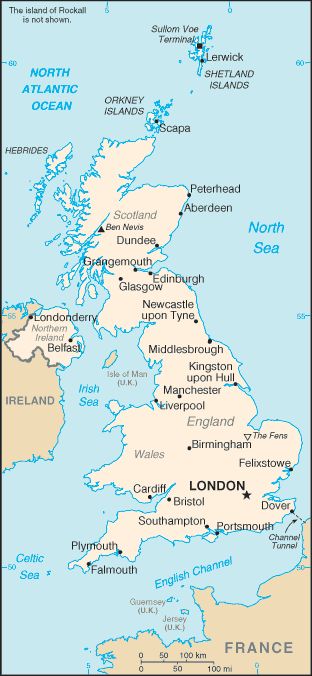 Embassy of the United Kingdom (British Embassy) Map