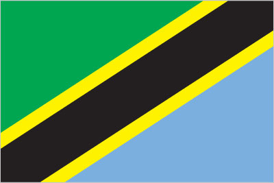 Tanzania Embassy Flag