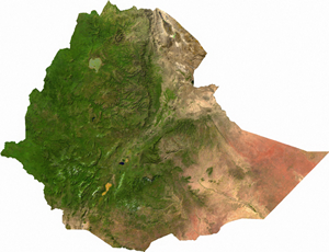 Ethiopia Satelite Image